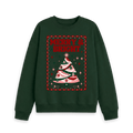Evergreen Printed Sweater Front