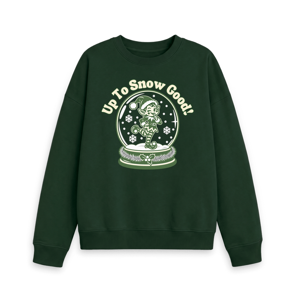 Evergreen Printed Sweater Front