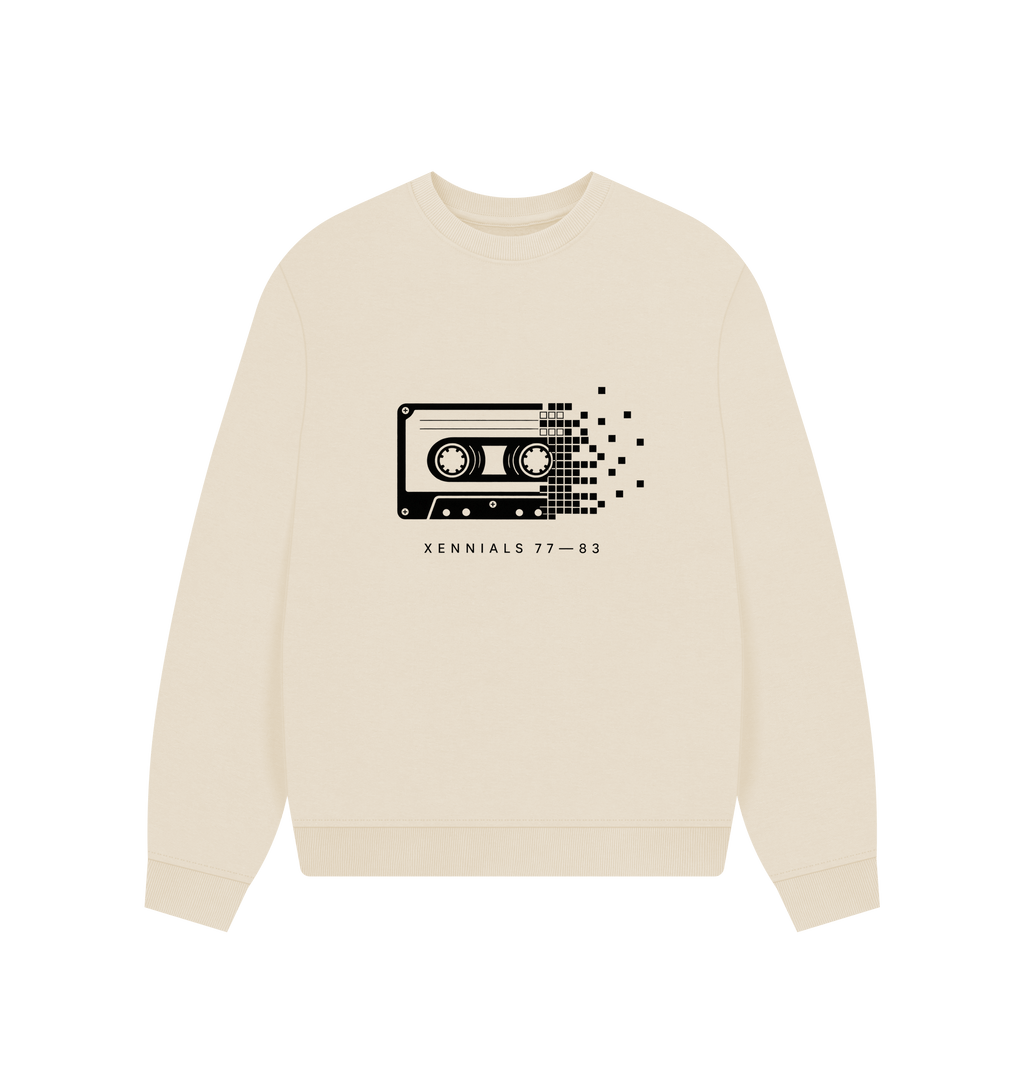 Oat Printed Sweater Front
