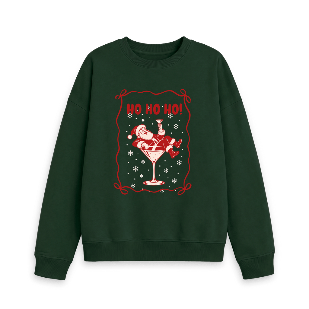 Evergreen Printed Sweater Front