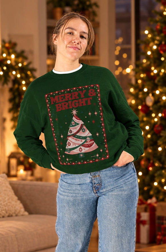 Additional product photo 2 of Merry & Bright Oversized Jumper, Halfway Modern