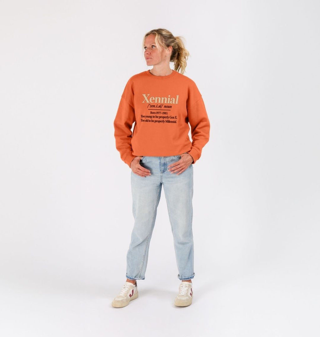 Halfway Modern Xennial Definition jumper in apricot