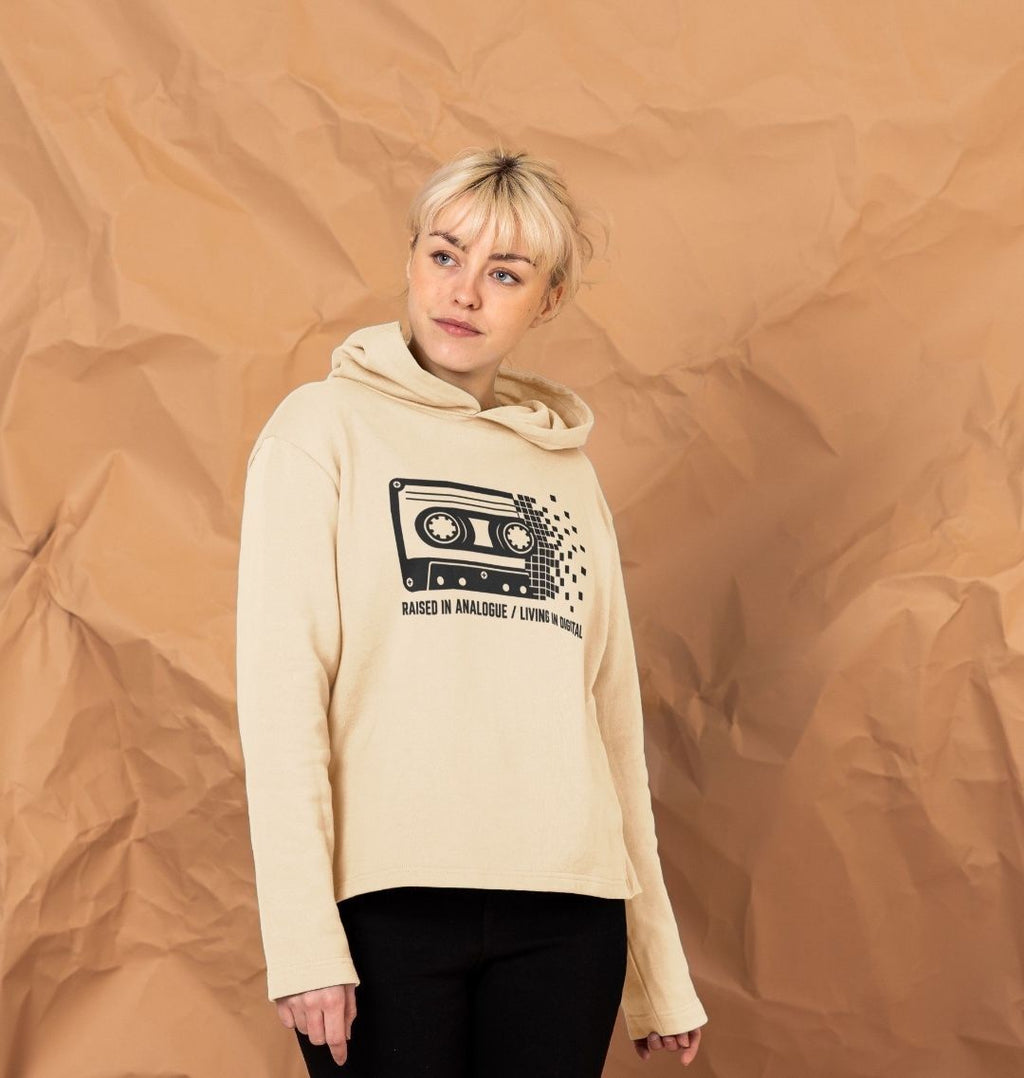 Additional product photo 2 of Women's Xennial Cassette Hoodie, Halfway Modern