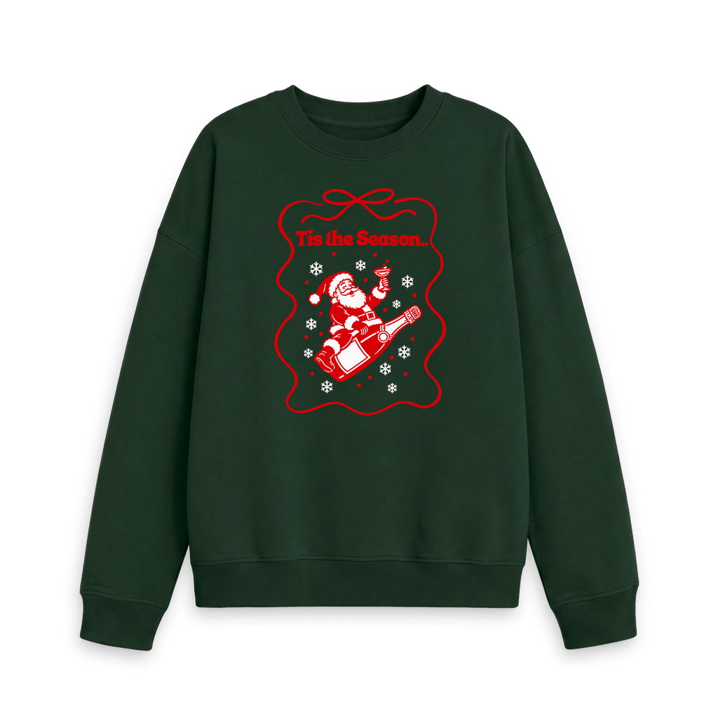 Evergreen Printed Sweater Front