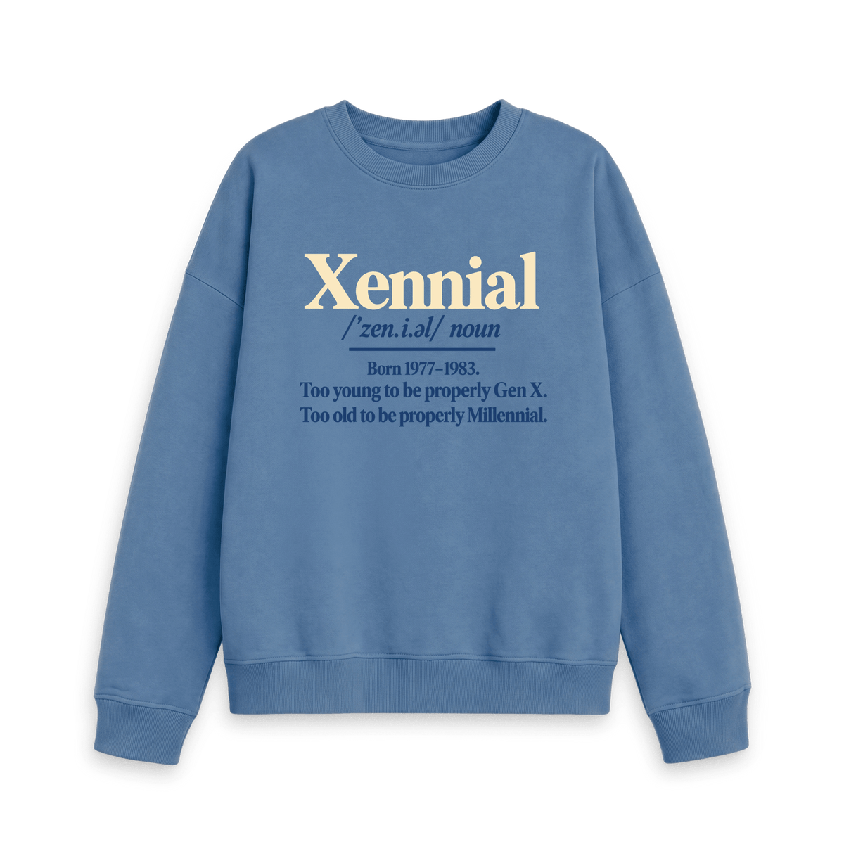 Solent Printed Sweater Front