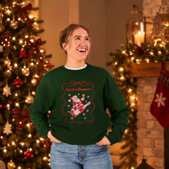 Halfway Modern Tis the Season oversized Christmas jumper