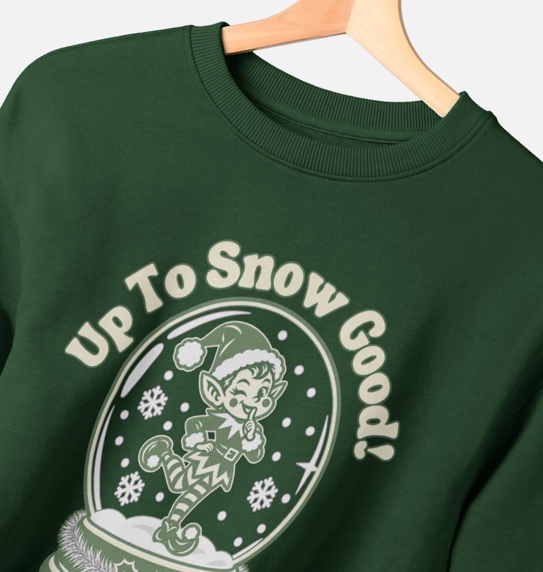 Additional product photo 2 of Snow Good Green Oversized Jumper, Halfway Modern