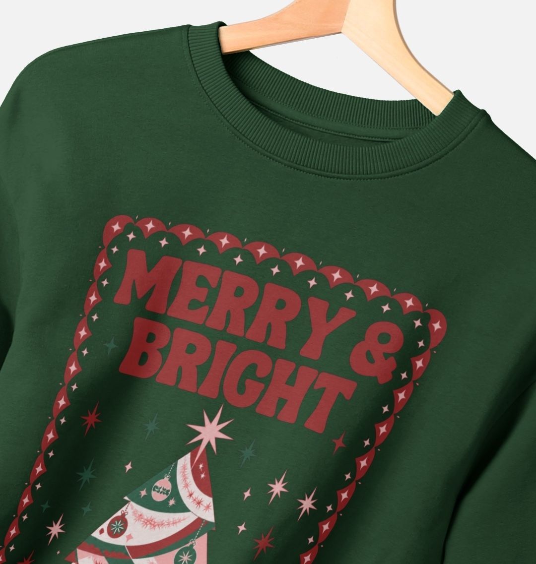 Additional product photo 1 of Merry & Bright Oversized Jumper, Halfway Modern