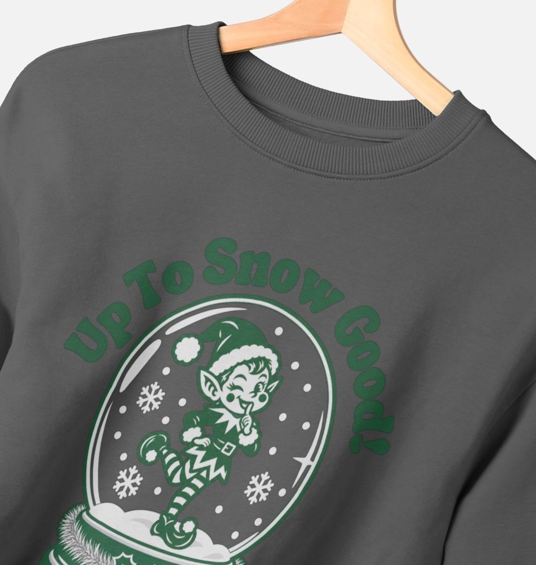 Additional product photo 1 of Snow Good Grey Oversized Jumper, Halfway Modern