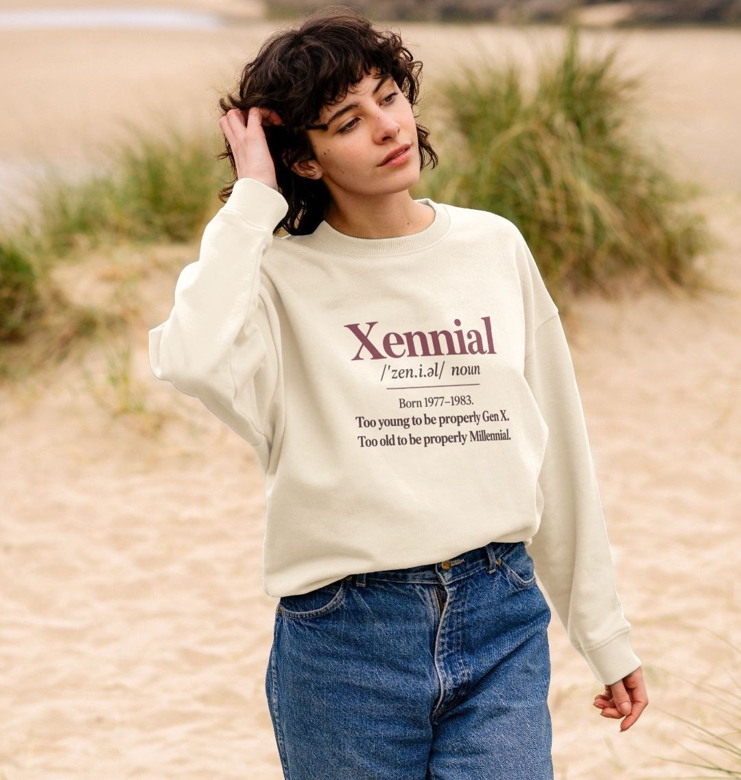 Halfway Modern Xennial Definition jumper in oat